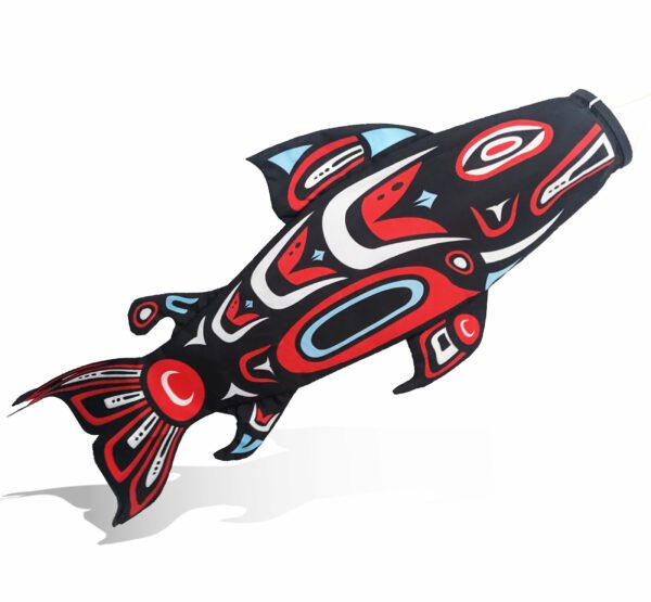 Totem Salmon Windsock