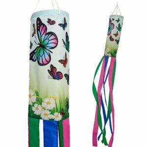 Butterfly Windsock | Durable Outdoor Hanging Decoration | 60-Inch
